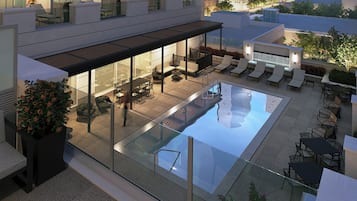 Seasonal outdoor pool