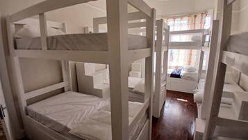 Economy Shared Dormitory, Patio, City View | Desk, blackout drapes, iron/ironing board, free WiFi