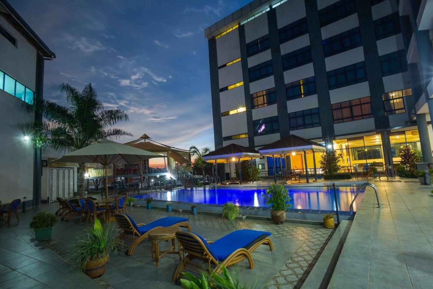 Outdoor pool