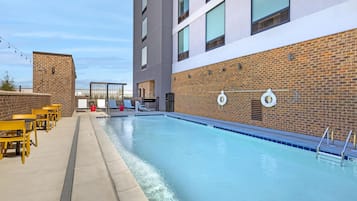 Seasonal outdoor pool