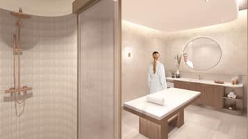 Espace de soins pour les couples, sauna, hammam