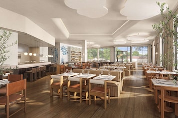 2 restaurants, breakfast, lunch, dinner served; local cuisine