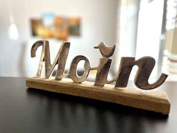 Interior detail - Sleeping with the Sandman, cozy vacation apartment, private entrance and terrace (Dörpen)