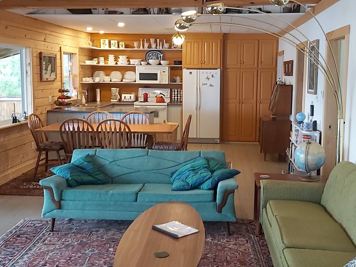 TV connectée, cheminée