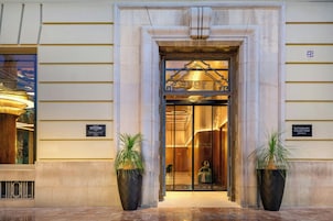 Entrada al alojamiento