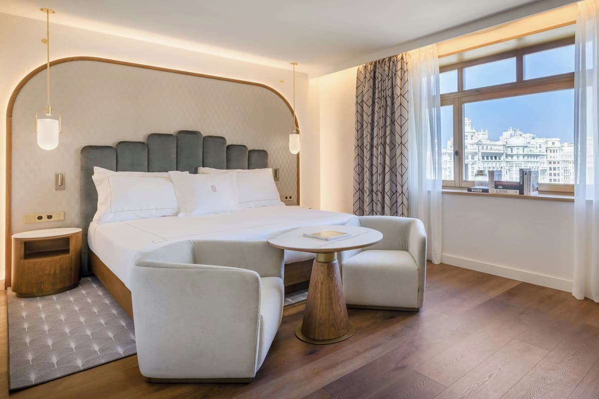 Literie de qualité supérieure, couette en duvet d'oie, minibar