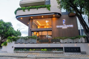 Voorkant van accommodatie