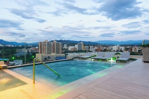 Terrasse sur le toit