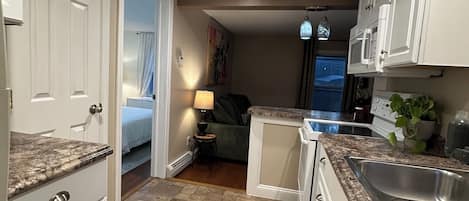 Microwave, oven, stovetop