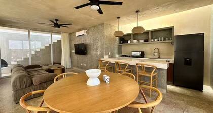 Beautiful beach villa in chicxulub puerto