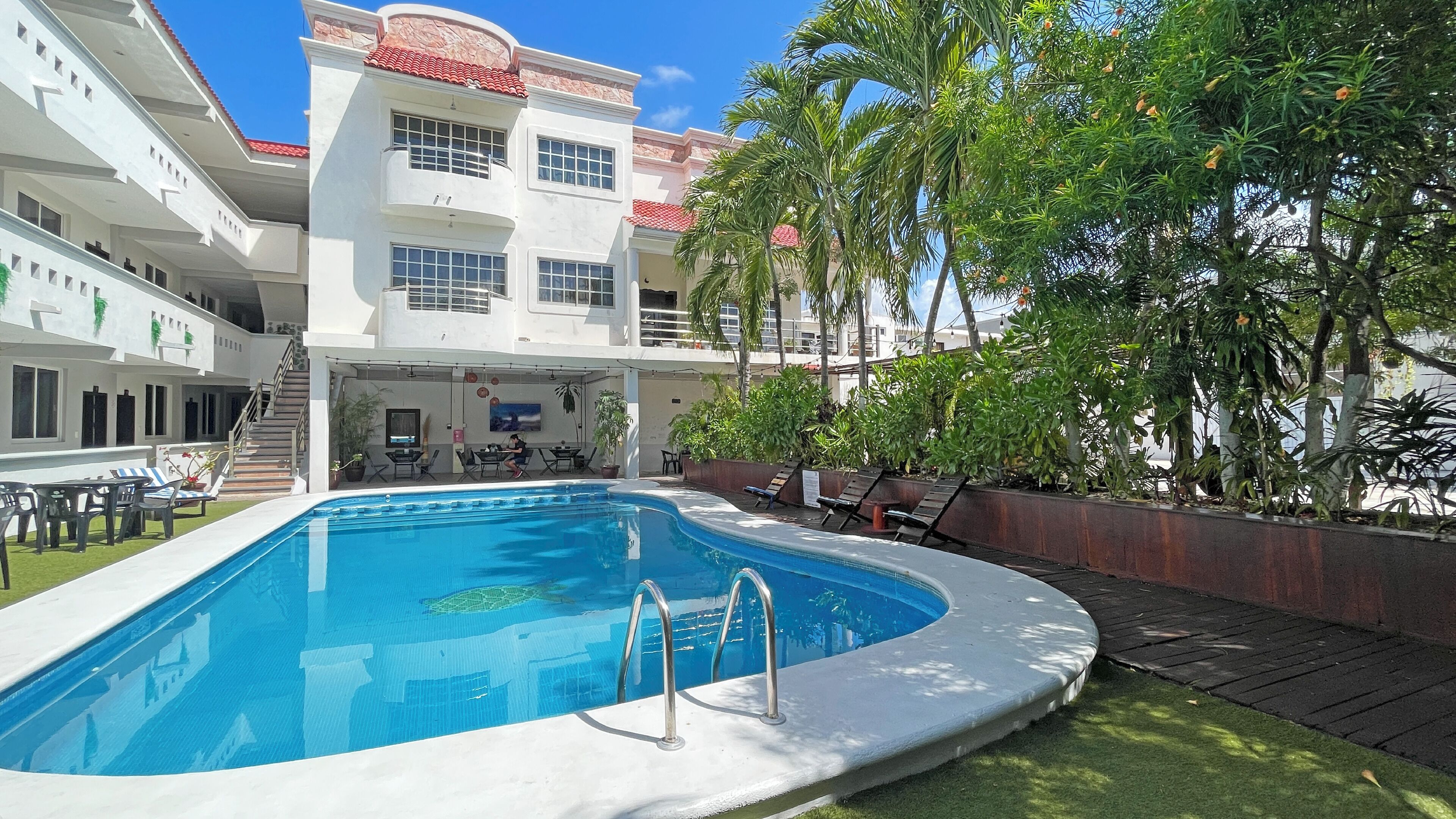 Alberca al aire libre 