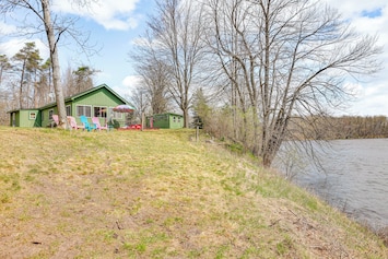 Evart Vacation Rental | 2BR | 1BA | 3 Steps to Enter | 1,200 Sq Ft