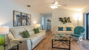 Smart TV, video games, DVD player, books