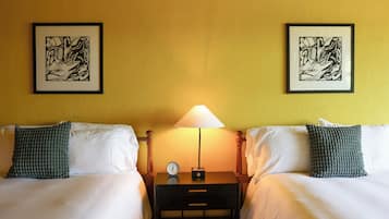 Free WiFi, bed sheets