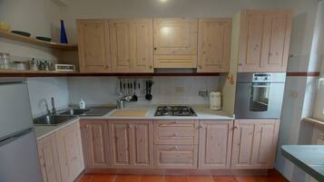 Kühlschrank, Ofen, Herdplatte, Geschirrspüler