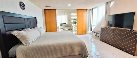 公寓客房, 2 間臥室, 陽台, 海景 | 2 間臥室、免費無線上網