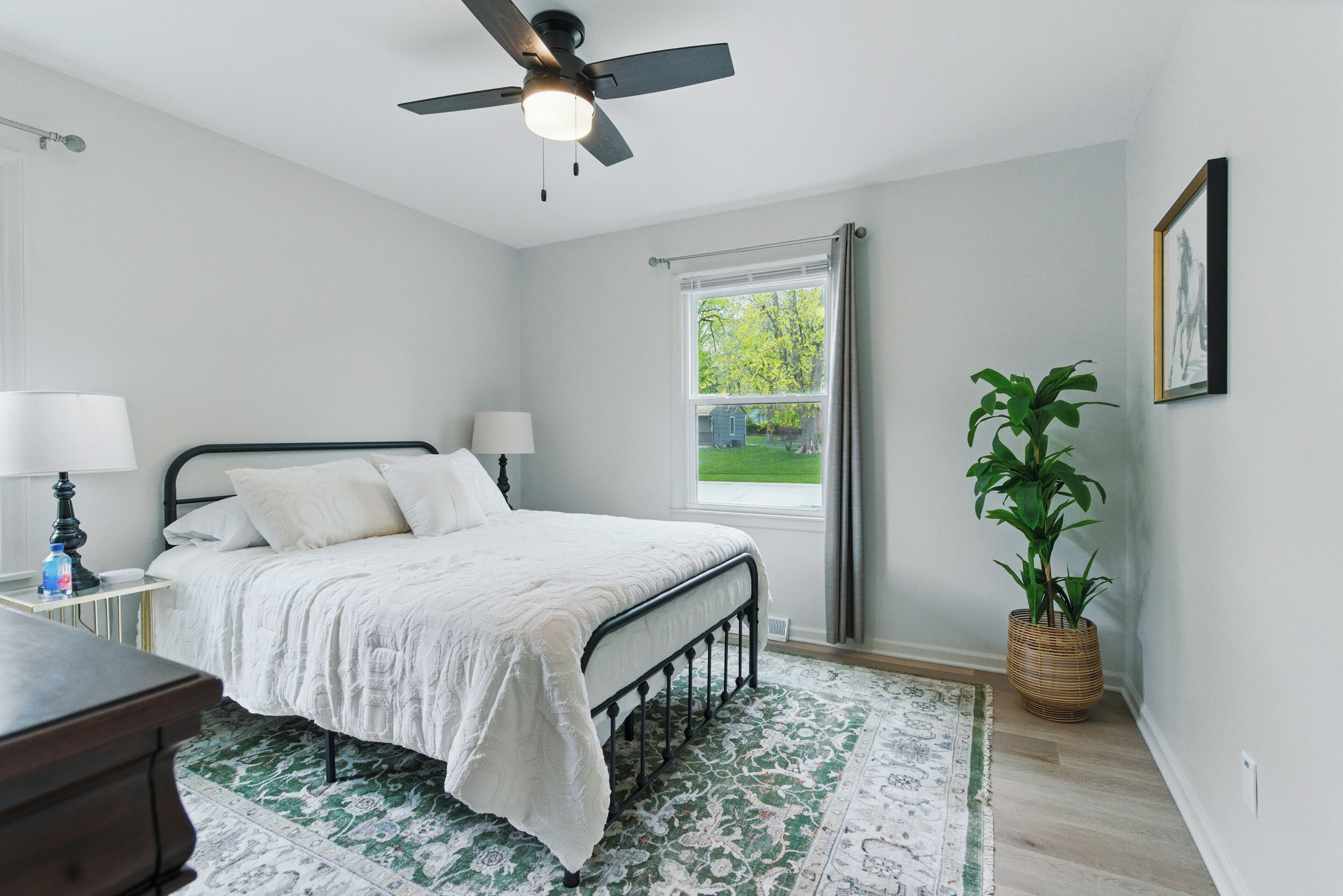 4 bedrooms, iron/ironing board, travel crib, WiFi