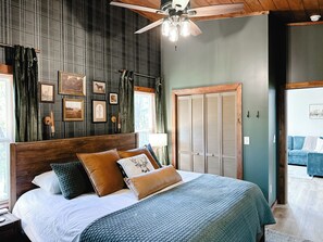 2 chambres, fer et planche à repasser, Wi-Fi, draps fournis