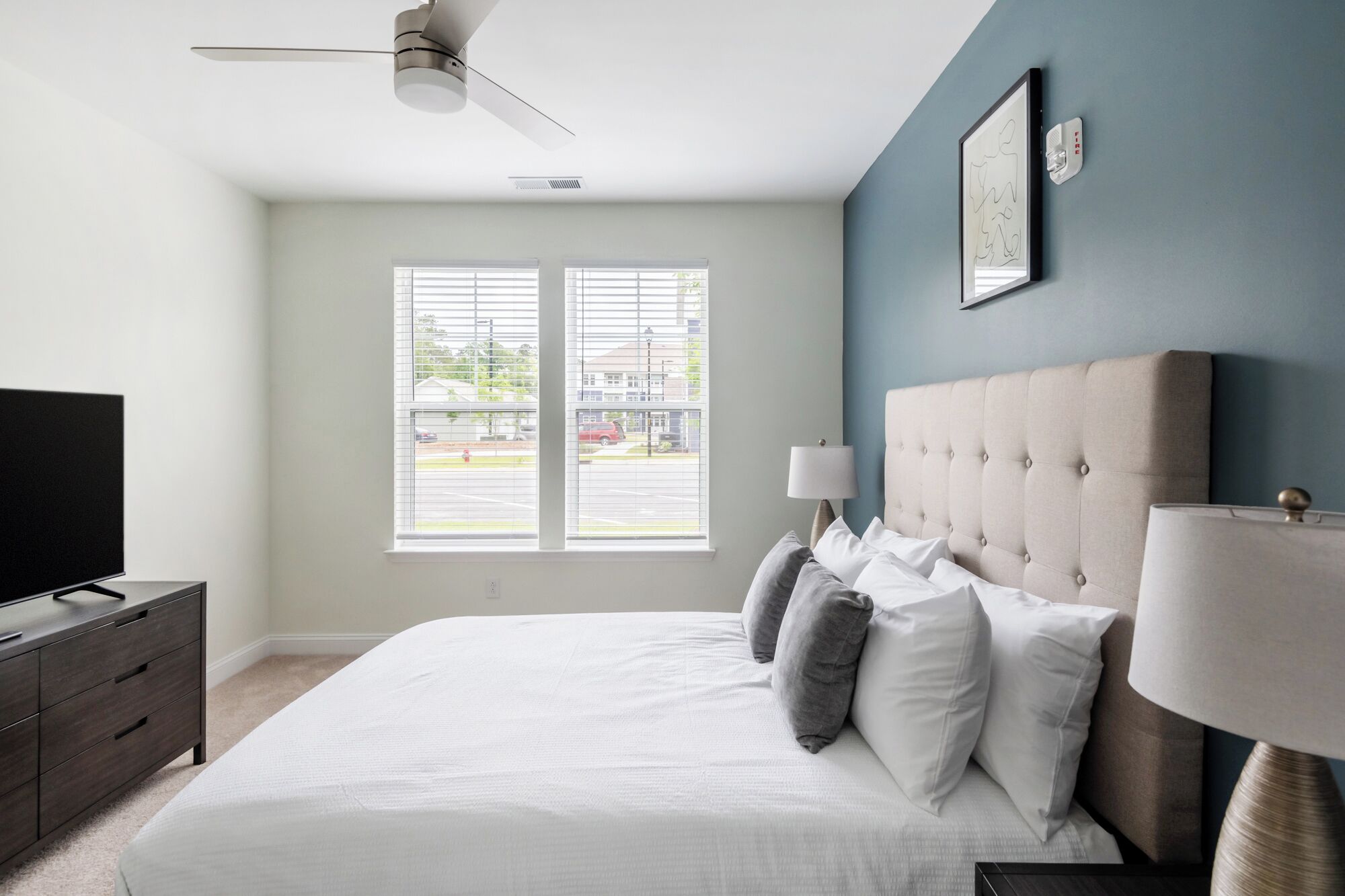 アパートメント 2 ベッドルーム | 客室ごとに異なる装飾、客室ごとに異なるインテリア、デスク、ノートパソコン用作業スペース