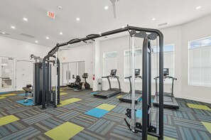 Fitness facility - Landing Apartments Leland (Leland)