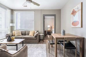 Apartment, 2 Bedrooms | Living area | TV - Landing Memphis (Memphis)