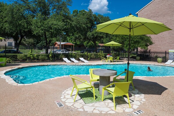 Seasonal outdoor pool