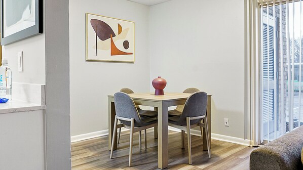 Apartment, 2 Bedrooms | Private kitchen | Full-size fridge, microwave, oven, stovetop