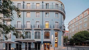 Voorkant van accommodatie