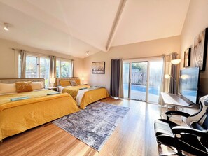 5 makuuhuonetta, työpöytä, silitysrauta/-lauta, ilmainen Wi-Fi