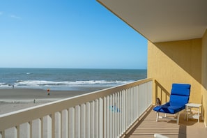 On the beach