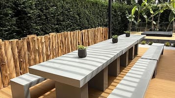 Opções para refeição ao ar livre