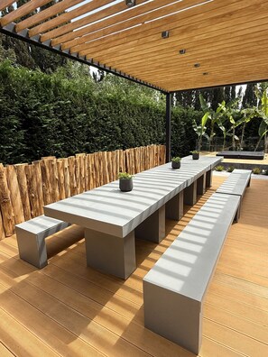 Restaurante al aire libre