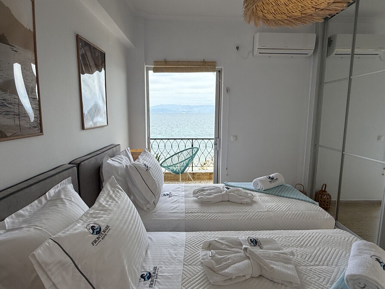 2 slaapkamers, een bureau, gratis wifi, beddengoed