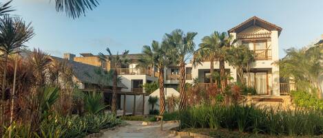 Voorkant van accommodatie