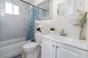 Towels, soap, toilet paper