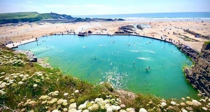 Chalet near Bude (Cornwall) Awesome location