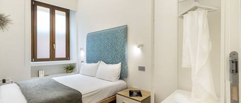 1 غرفة نوم وواي فاي وملاءات أسرّة