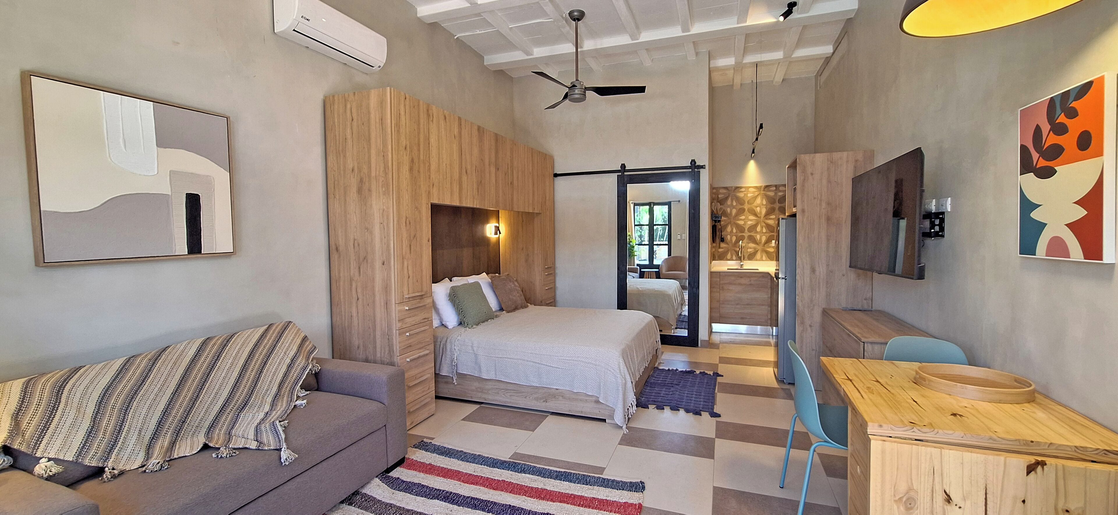 Classic Studio, Pool View | In-room safe, desk, free WiFi