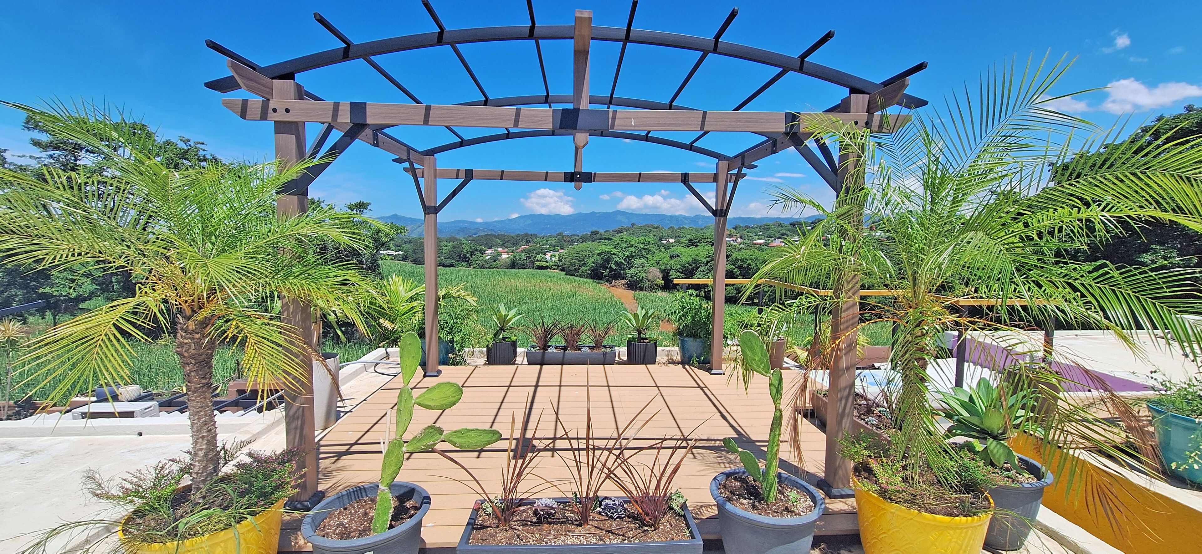 Phong cảnh nhìn từ nơi lưu trú