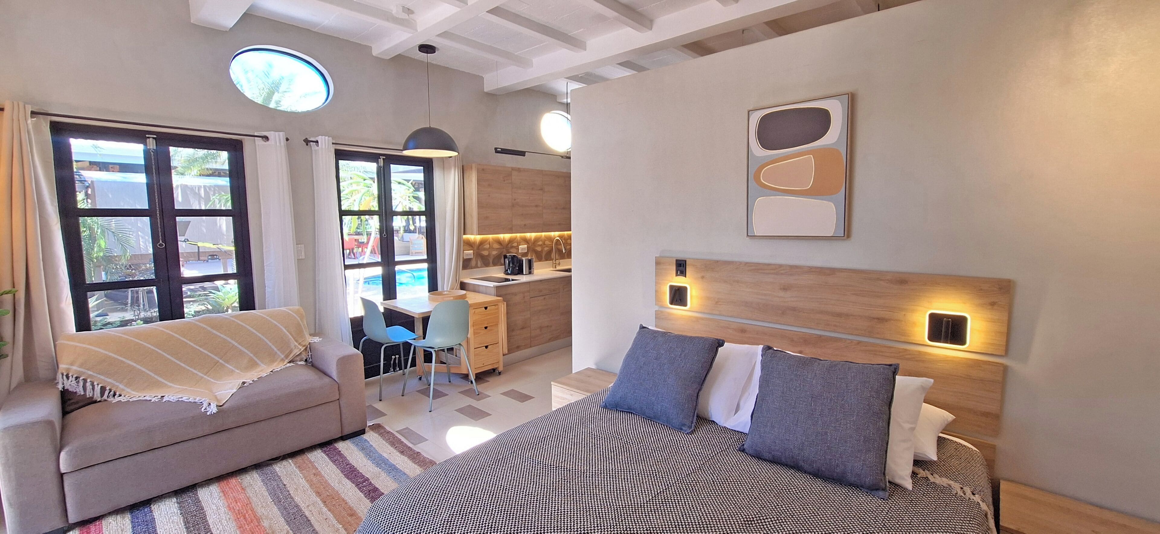 Comfort Studio, Garden View | In-room safe, desk, free WiFi