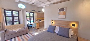 Comfort-Studio, Gartenblick