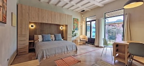 Suite Studio, vue jardin