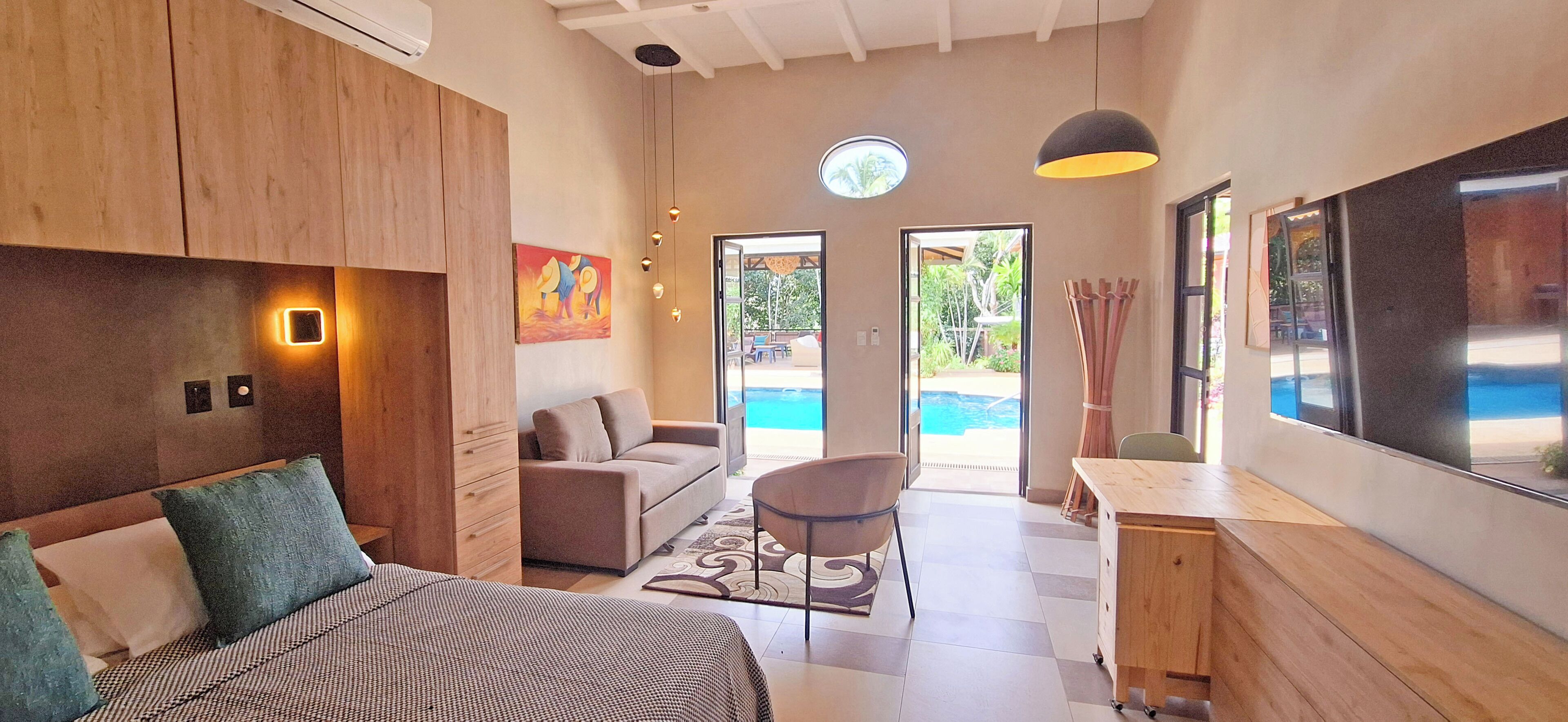 Standard Studio, Pool View | In-room safe, desk, free WiFi