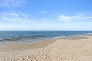 On the beach