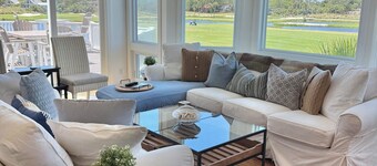 On Lagoon & Golf course! Tons of Wildlife & Amazing views of Fairways 1, 2, 8, 9