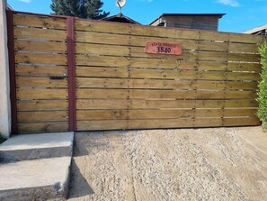 Fachada de la propiedad