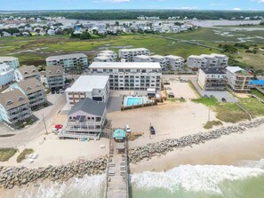 Exterior - Oceans Edge by Carolina Getaway - Oceanfront Condo POOL & HOT TUB OPEN (Carolina Beach)