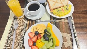 Kontinental frokost er inkludert hver dag