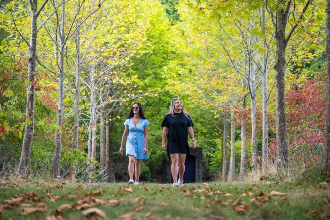 The 2km park walk provides a wonderful way to exercise during your stay