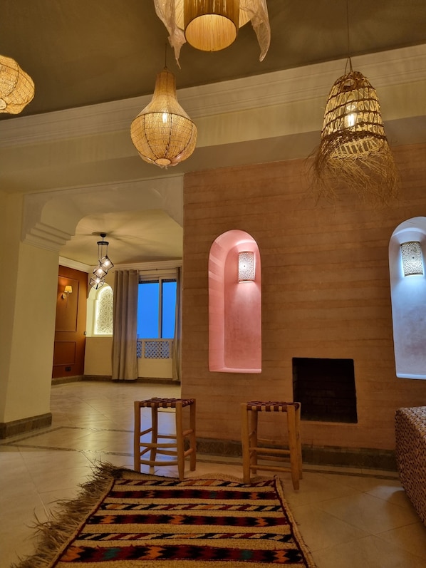 Interior - Duplex La Perla Blanca Marrakech - Spacious 3bedroom Duplex apartment Top Center (Marrakech)
